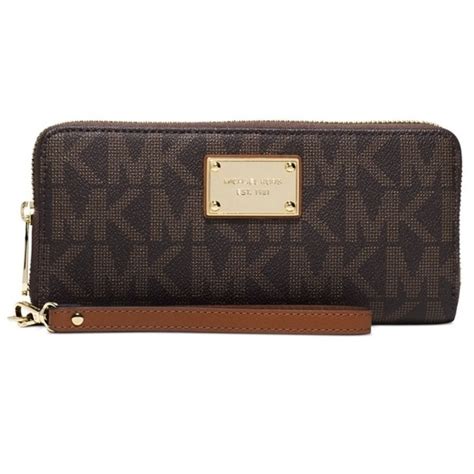 michael kors jet set flat wallet|overstock michael kors wallet.